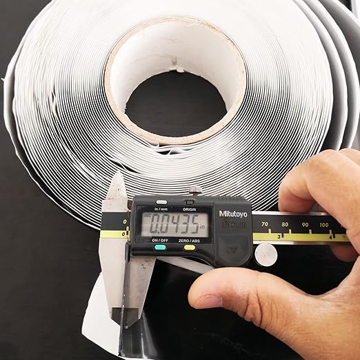 LLPT Joist Tape for Decking 2” x 50 Ft 0.05" Thick Flashing Joist Protection Tape Heavy Duty Self Sealing Waterproof Butyl Sealant for Wood Decks Building Joists Seams 1 Roll Black (JDT05050)