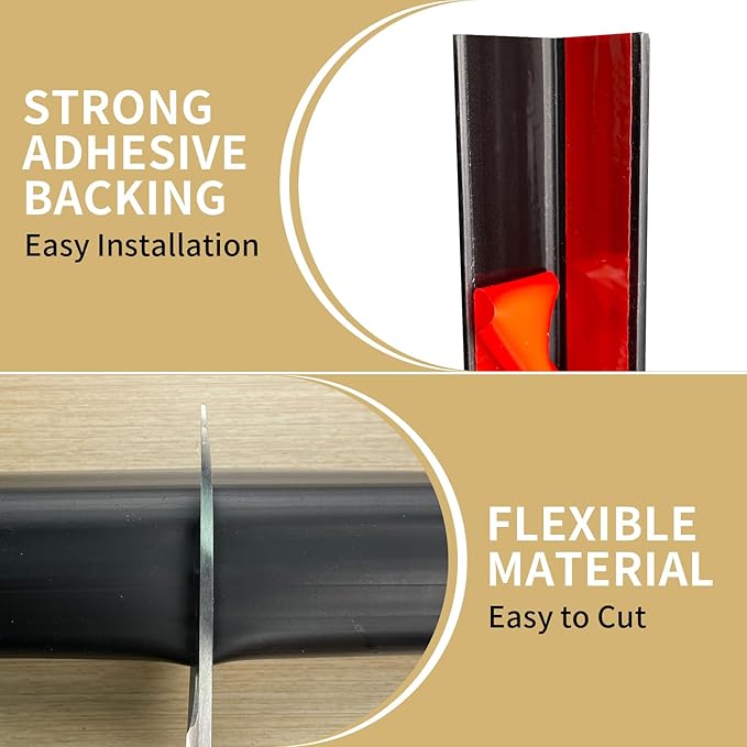 Wall Corner Edge Protector - 1x1x36 inch Baby Proofing Corner Guards, Self-Adhesive Furniture Edge Strips, for Home, Kindergarten, Office, 5 Pack (36" L x 2" W x 2" H, Gray, 5)