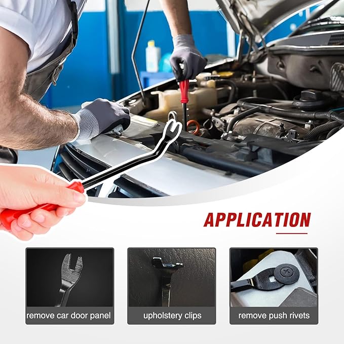 Nilight 131PCS Front Fender Push-Type Retainer Fender Push-Type Front Bumper - Nylon Compatible with Honda Acura Accord Civic Odyssey CR-V