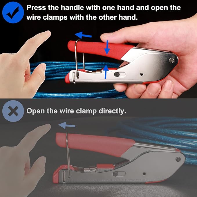 Coax Cable Crimper Tool Kit with Wire Stripper, Screwdriver & Tool Bag – Includes 20 F Connectors, Compression Tool for RG6 & RG59 Coaxial Cable, TV & Internet Installation