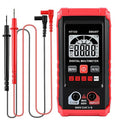 HT123 Digital Multimeter, Automatic AC DC Voltmeter, Non Contact Voltage Tester, Smart Voltage Resistance Tester Multi Meter, Auto-Ranging, Sound & Light Alarms