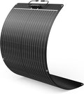 50W Flexible Solar Panel 12V, ETFE Monocrystalline Solar Cell Charger for Power Station, RV, Marine, Boat Bimini, Trailer, Van, Car Battery Maintenance, Ultra-Thin Bendable Design