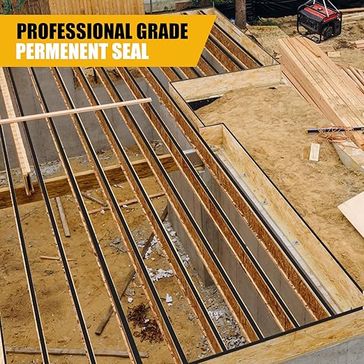 Amazing Works Joist Tape for Decking - Heavy Duty Joist Tape, 2 x 50' Waterproof & Weatherproof Deck Flashing Tape Protects The Top of The Joist, Beam from Moisture and Rot (2" x 50', 2 Pack)