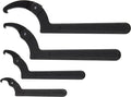 Williams JHWWS-474 Adjustable Hook Spanner Wrench Set, 4-Piece, Provides heavy-duty Durability, Precise Engineering, and Versatility for Industrial Applications