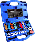 SGT Master Quick Disconnect Tool Set,26pc Fuel Line Disconnect Tool Set for A/C Fuel & Transmission Systems,Line Disconnect Tool Kit for Mechanics Compatible with Ford Chevy GM More