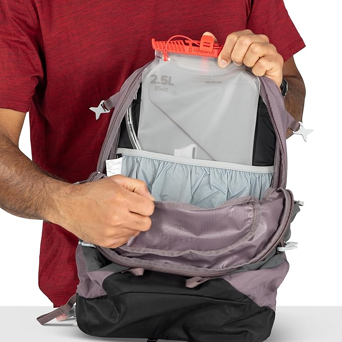 Osprey Sportlite Lightweight Hiking Backpack with Hydraulics Reservoir for Men & Women - Everyday Hydration Travel Bag