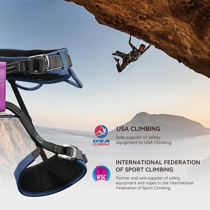 KAILAS B3 Rock Climbing Harness Men Adjustable Roofing Harness Indoor Climbing Rappelling Harness Women Protect Durable