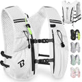 Running Vest Hydration Backpack for Men Women, 5L Lightweight Running Backpack Hydration Pack for Marathon, Trail, Cycling, Hiking, Jogging