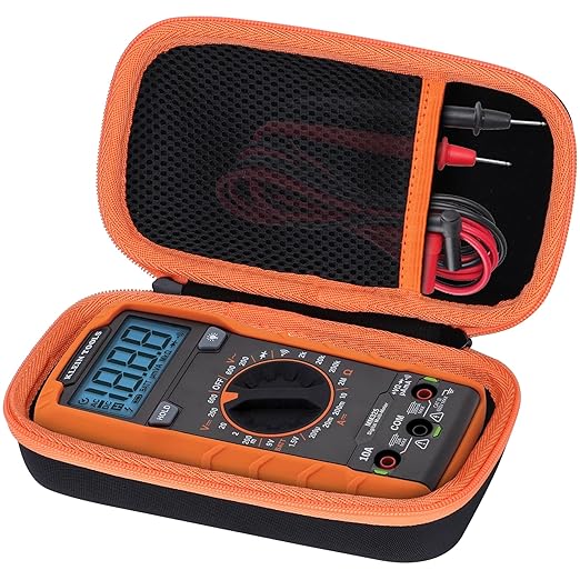 Storage Case Compatible with Klein Tools 69355 / 69149P / MM325 / MM400 / MM300 Digital Multimeter Voltage Tester 600V AC/DC