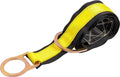 Palmer Safety 6 Ft Cross Arm Strap, 3" Wide Beam Straps Choker w/Large & Small D-Ring, ANSI OSHA Anchorage Sling Fall Protection Lanyard