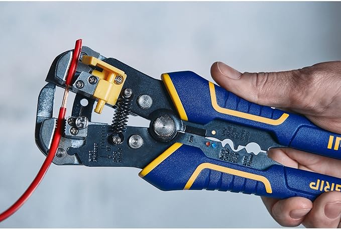 IRWIN VISE-GRIP Wire Stripper,2 inch Jaw,Cuts 10-24 AWG,ProTouch Grip for Maximum Comfort (2078300),(Pack of 2)