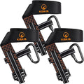 Kalkal 3 Pcs Heavy-Duty Tree Stand Harness Strap, Quick-Connect Treestrap for Tree Stand Harness Comfortable Hunting Gear