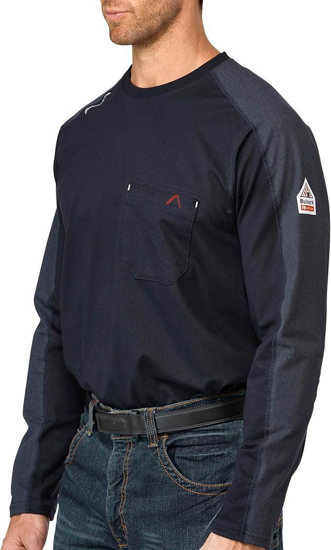 Bulwark FR Men's Flame Resistant Flex Knit Tee