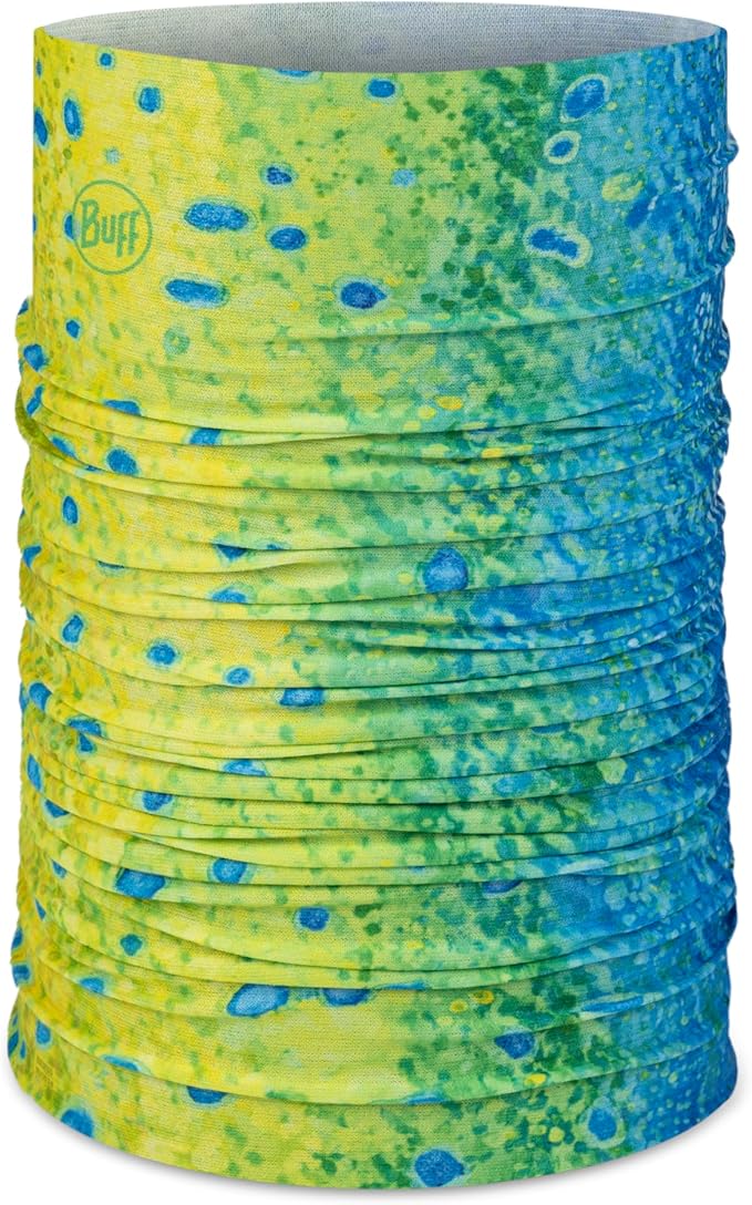 Buff CoolNet UV Neck Gaiter, UPF 50 Sun Protection, Breathable, Versatile, Quick Dry Face Mask, Solid Colors, Adult Size