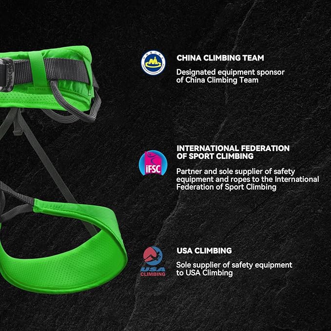 KAILAS Airo Rock Climbing Harness Men Roofing Harnesses Rescue Mountaineering Safety Belt Women Comfortable Lightweight