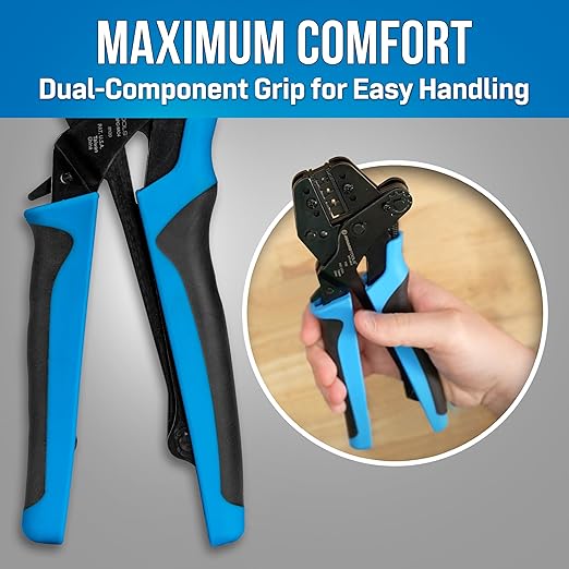 Jonard Tools SPC-MC4 Crimper for Solar Panel MC4 Connector Contacts with Included Crimping Die