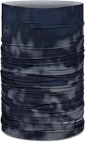 BUFF CoolNet UV Neck Gaiter, UPF 50 Sun Protection, Breathable, Versatile, Quick Dry Face Mask, Black & Blue, Adult Size