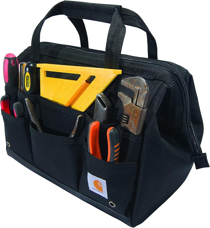 Carhartt 14" Twenty-Five-Pocket Heavyweight Tool Bag