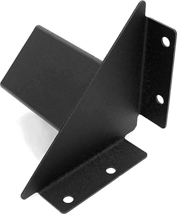 KUAFU Outdoor 4x4 Deer Stand Brackets Compound Angle Brackets for Deer Stand Hunting Blinds Shooting Shack (Set of 4) Shooting Shack Tree House Observation Decks Steel