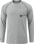 WORKWEYA FR Shirts Flame Resistant Shirt 6.5oz Men's NFPA 2112/CAT2 Long Sleeve Shirt