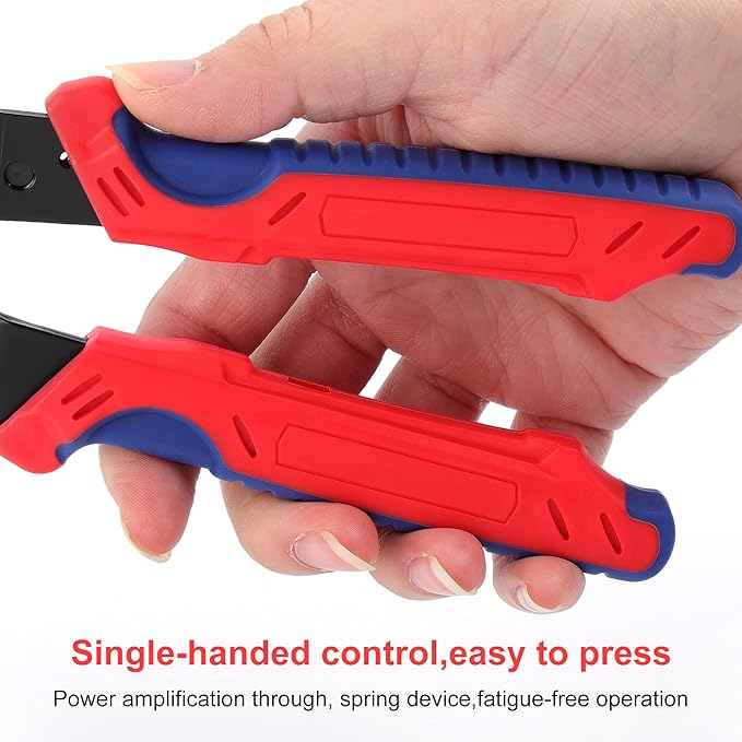 Knoweasy JST Crimper and Molex Crimper Works on AWG24-12/0.21-3.31mm² JAM, Molex, Tyco, JST Terminals and Connectors for FPV, Drone Servo Model KN-2510