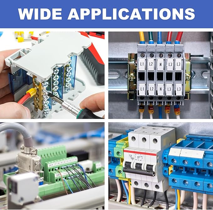 1200PCS Wire Ferrules Terminals Kit(0.08-16mm²/AWG28-5) Terminal Connector, Wire Insulated Cord Pin Ends Terminals for Electric, Industrial, Power Control System, etc