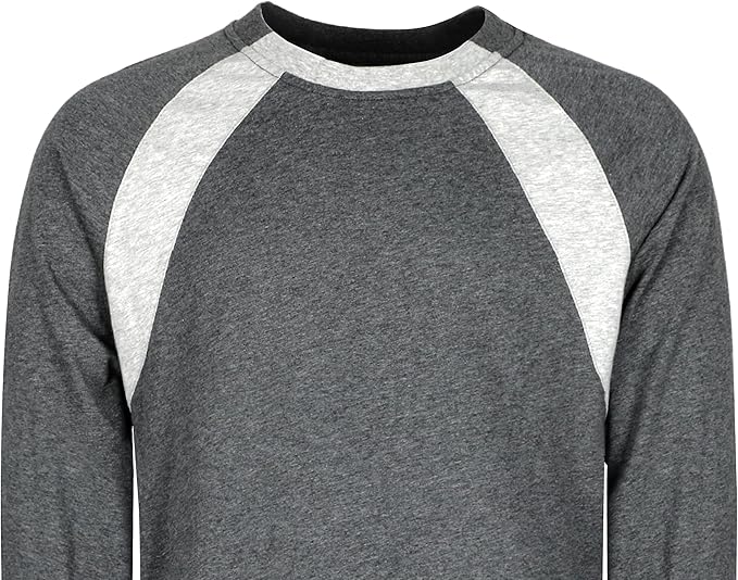 KONRECO FR Shirts for Men Summer Two Tone 4oz Lightweight Flame Resistant/Fire Retardant CAT1 Work T-Shirt Baselayer