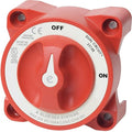 Blue Sea Systems 5510E e-Series Compact Dual Circuit Battery Switch, 32V DC, 350A, Red