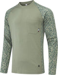 FR Shirts for Men 5.5oz Lightweight Bird's Eye Mesh Back Panel for Ventilation Long Sleeve CAT2 Fire Resistant Shirts