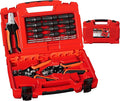 PEBA Solar Crimping Tool - Solar Crimper for AWG16/14/12/10 Solar PV Wire, with 12 Pcs Connectors, Wire Stripper, Cable Cutter, Connector Spanner Wrench, Complete Solar Assembly Tool Box