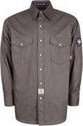 BOCOMAL FR Shirts 6.25oz Lightweight Welding Shirts Flame Resistant Men's Fire Retardant Shirt