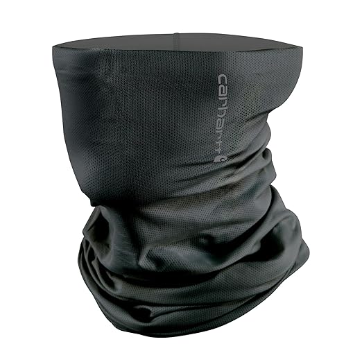 Carhartt Force UPF Lightweight Neck Gaiter, Black, One Size