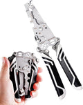 18 In 1 Foldable Ｗire Stripper Crimper, Multifunctional Folding Wire Stripping Tool, Wire Strippers Electrical，Electric Cable Stripper, Cable Cutters with Plier, Crimper, Twister, Splitting, 1pcs