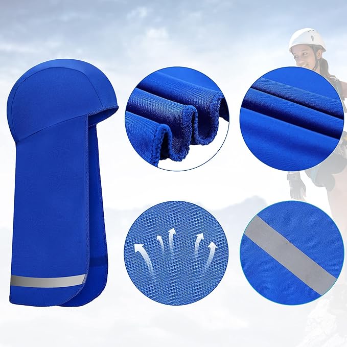 Sintege 4 Pieces Sun Shade Hat Neck Sun Shade Hat Cooling Skull Cap