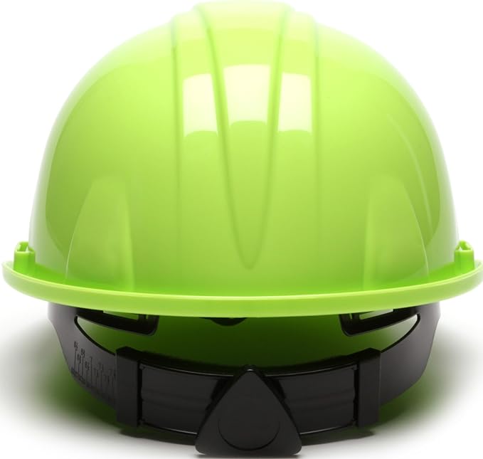 Pyramex Safety SL Series Full Brim Hard Hat 4-Point Ratchet Suspension