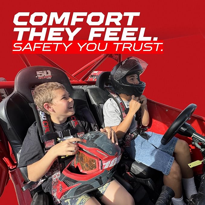 1pc 4 Point Harness for Bucket Seat, Push Release, 10 Color Options, Racing Harness, Race Car, Off Road, UTV, RZR (Camo, 3 inch)