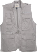 Humvee Utility Vest with 21 Pockets -Travel, Safari, Hunting, Camping, 100% Cotton, Tactical Jacket for Men & Women