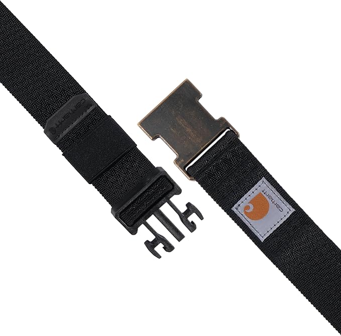 Carhartt Men's Rugged Flex Nylon Webbing Belt