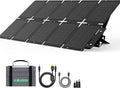 Portable Solar Panel 100W, Monocrystalline 24.8% High Efficiency Foldable Solar Panel, Panel Solar Kit IP65 Waterproof for Camping RV Backpacking Outdoor Use