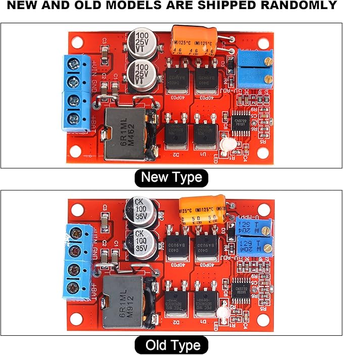 MPPT Solar Panel Regulator, 5A Solar Battery Charging Controller, DC 8-28V Input, Industrial Grade Temperature Range, with Terminal Connection