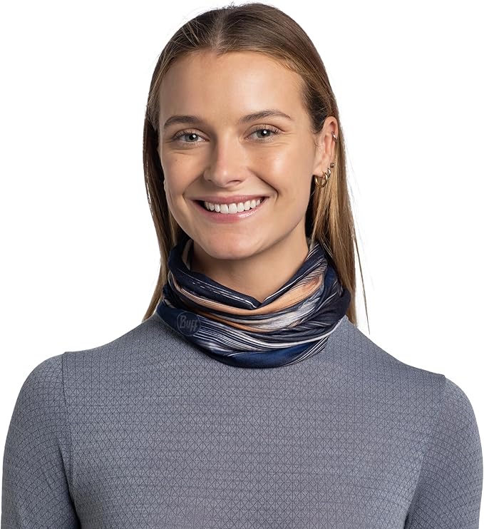 BUFF Original EcoStretch Neck Gaiter, UPF 50 Sun Protection, Breathable, Versatile, Quick Dry, Multi-Colored, Adult Size