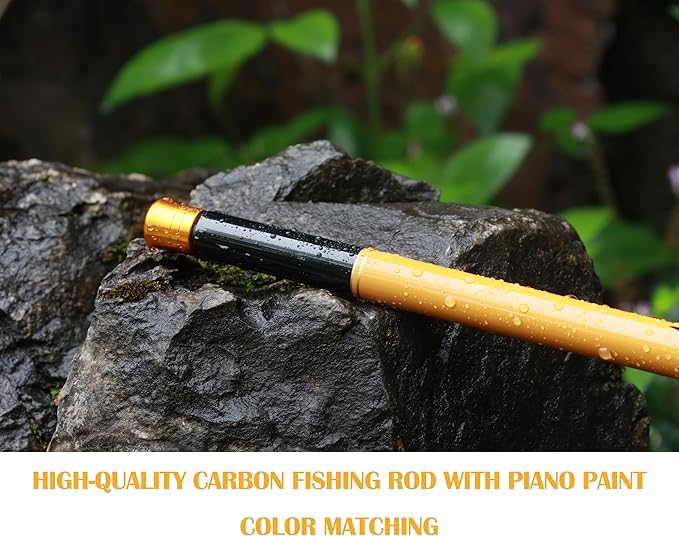 Fishing Rod Fishing Rod Kit - Stream Fishing Pole Small Creek Telescopic Fly Poles All Waters Quality Carbon Tube Creek Rods