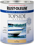 Rust-Oleum 396964 Marine Coatings Topside Paint, Quart, Sand Beige 32 Fl Oz (Pack of 1)