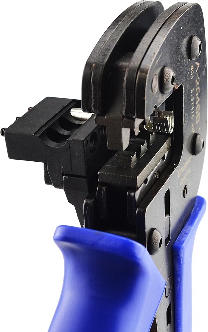 Samyo A-2546 MC4 Crimping Tools Crimper for Solar Panel PV Connectors Cables with Stripping and Cutting Function (26-10AWG)