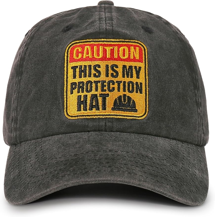 InnoBeta Cool Construction Worker Gifts, Construction Gifts Hat for Men for Christmas, Birthday, Adjustable Embroidered Baseball Cap