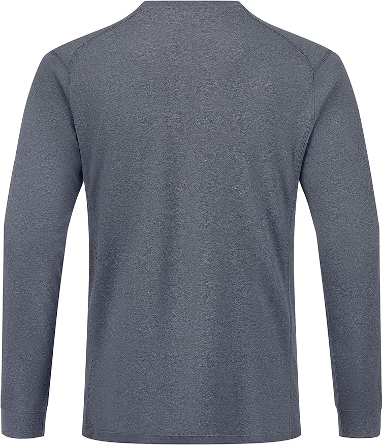FR Shirts for Summer Crew T-Shirt 5.5OZ Heather Jersey Flame Resistant Long Sleeve Crew T Shirt CAT2