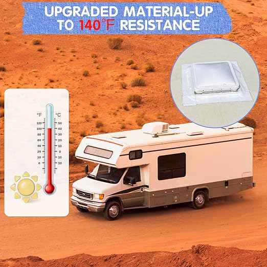 RV Roof Tape, 4 Inch x 50 Feet RV Sealant Tape for Camper Roof Repair, Boat Sealing, Trailer Roofing Seam Leaks, UV Resistant, Waterproof, White