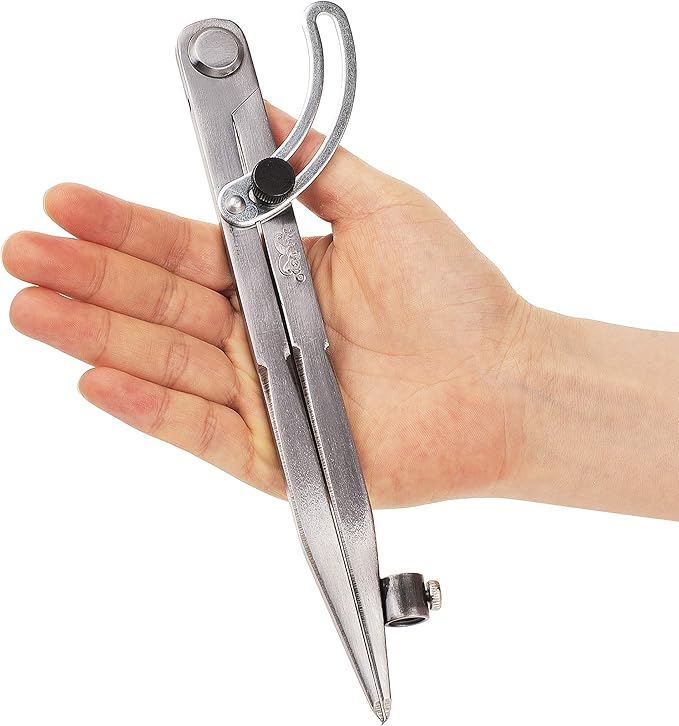 Mr. Pen- Professional Compass for Woodworking, 8 Inch Compass with Wing