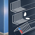 Clear Corner Protectors –Self-Adhesive Baby Proofing Safety Bumpers for Walls, Furniture, Cabinets & Desks – Freely Spliced to Meet Your Needs (24PCS, 2.5x60.96cm/1.0x24in)