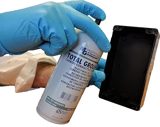 MG Chemicals - 838AR-340G 838AR Total Ground Carbon Conductive Paint, 12 oz Aerosol Spray Can